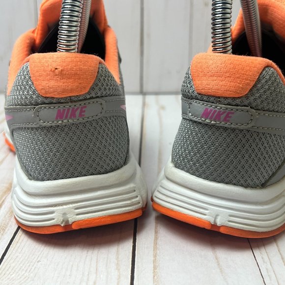 Nike Revolution 2 Women's Running Shoe, Grey/Orange/Pink, Sneaker Size 6 - Picture 4 of 9